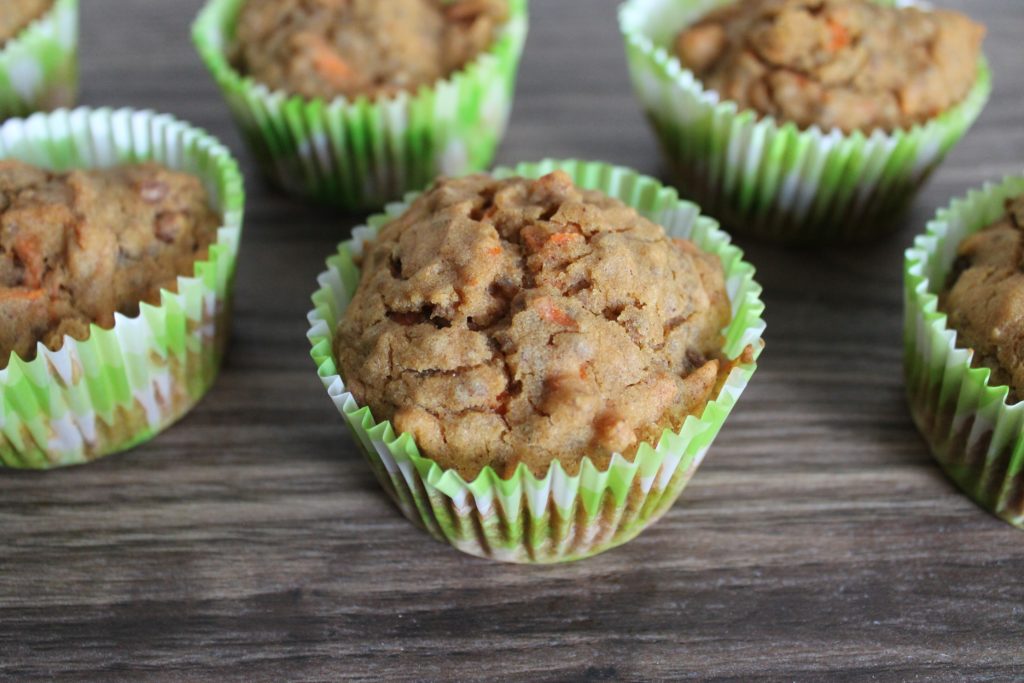 Carrot & Nut Muffins