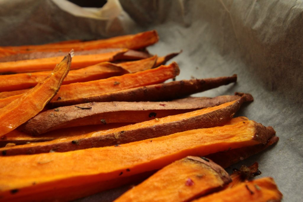sweet potato with fall spices 