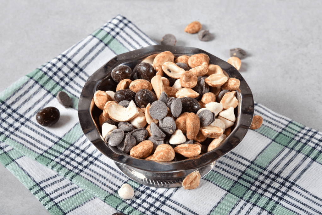 trail mix chocolate and nuts